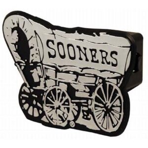 OKLAHOMA SOONERS CAR TRAILER HITCH COVER