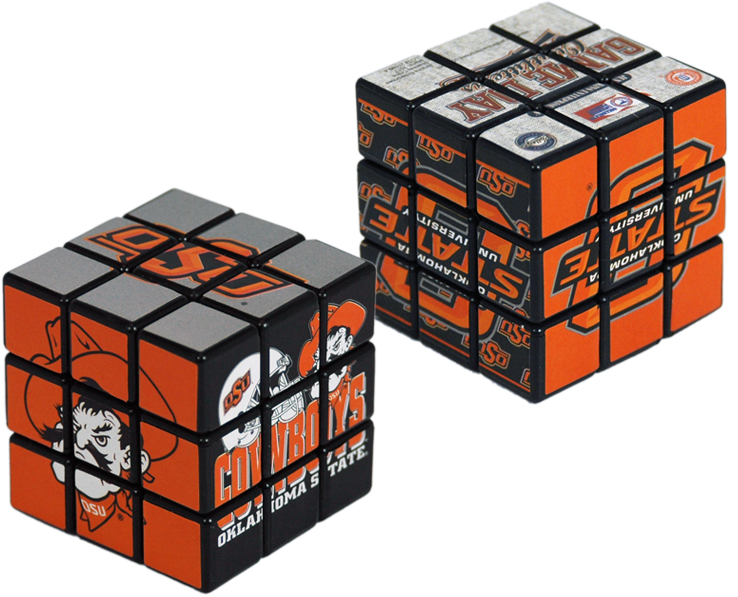 OKLAHOMA STATE COWBOYS TOY PUZZLE CUBE