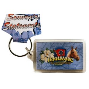 TENNESSEE KEYCHAIN LUCITE ELEMENTS