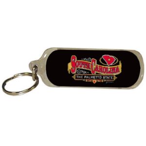 SOUTH CAROLINA KEYCHAIN LUCITE BANNER