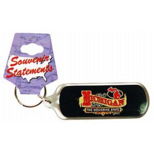 MICHIGAN KEYCHAIN LUCITE BANNER