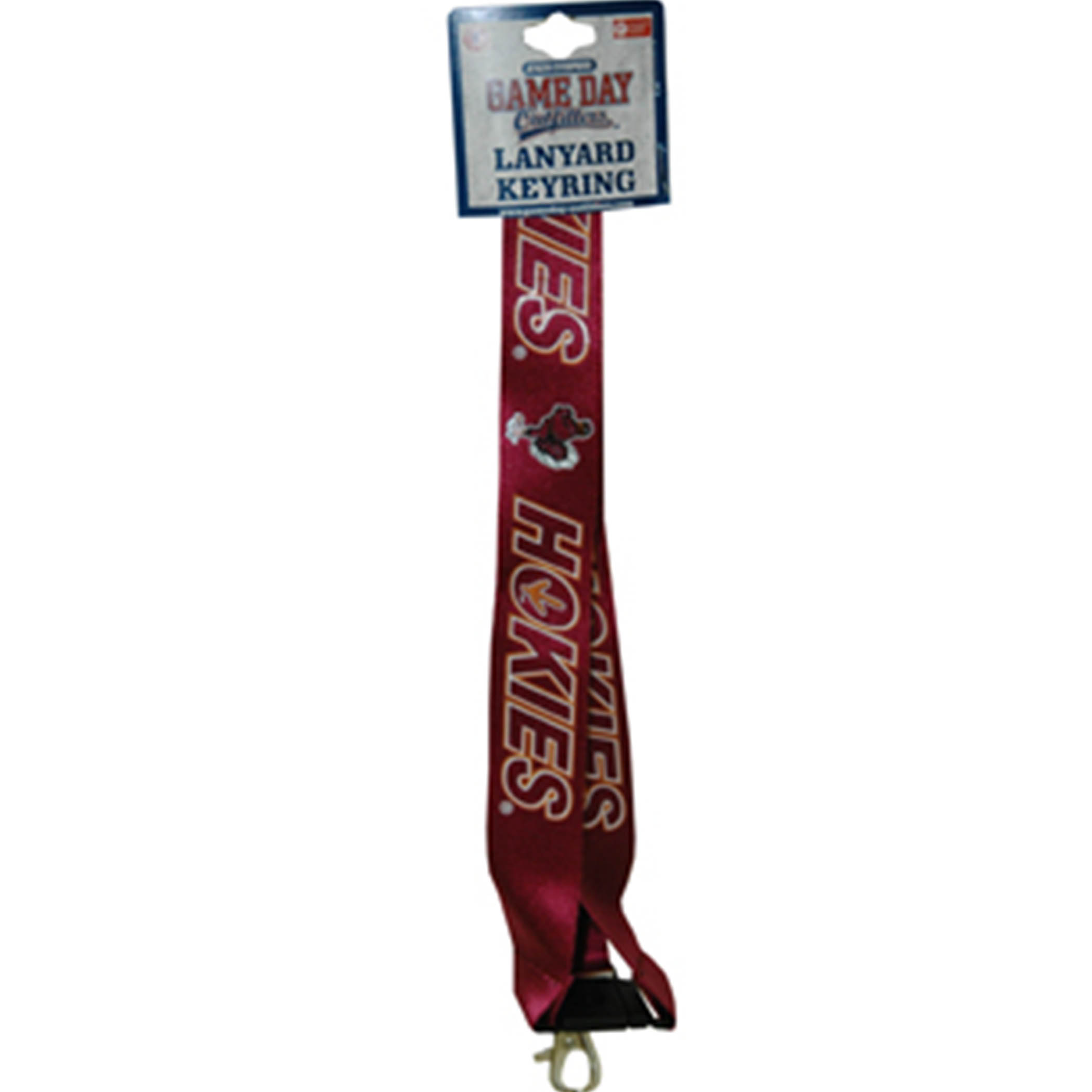 VIRGINIA TECH HOKIES KEYCHAIN LANYARD