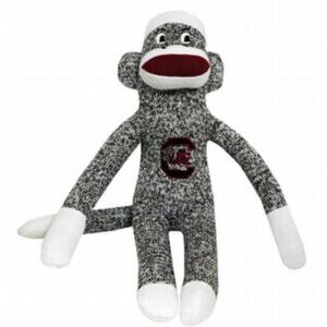 SOUTH CAROLINA GAMECOCKS PLUSH SOCK MONKEY