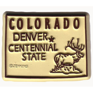 COLORADO MAGNET 2D 50 STATE WHITE