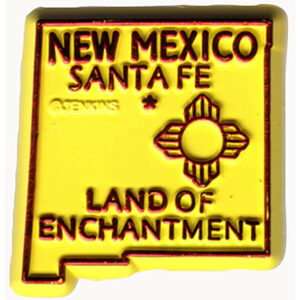 NEW MEXICO MAGNET 2D 50 STATE YELLOW