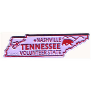 TENNESSEE MAGNET 2D 50 STATE ORANGE