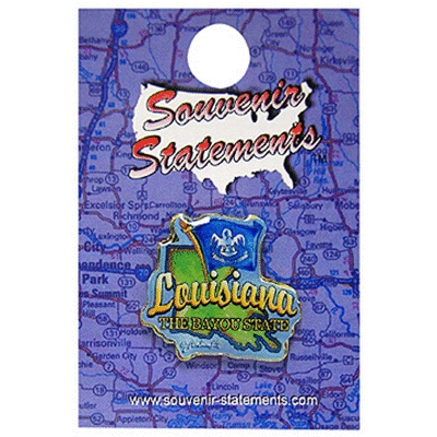 LOUISIANA LAPEL PIN ELEMENTS