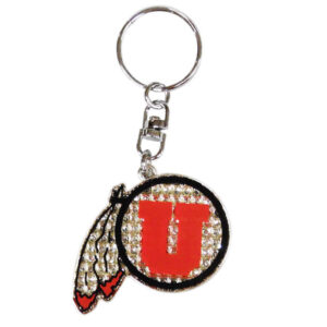 UTAH UTES KEYCHAIN SHANGHI DIAMOND
