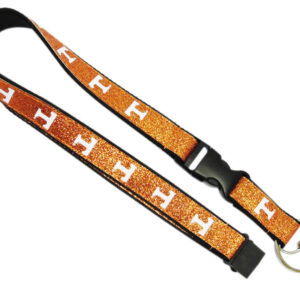 TENNESSEE VOLUNTEERS KEYCHAIN LANYARD GLITTER