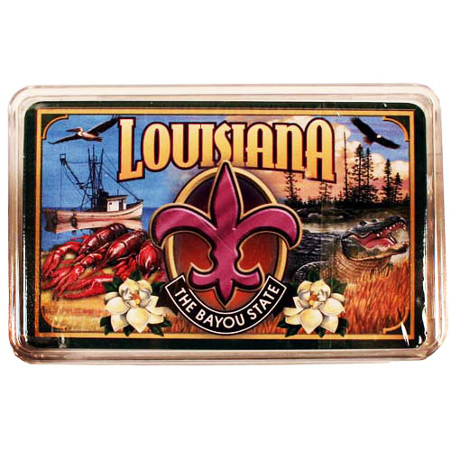 LOUISIANA PLAYING CARDS MURAL