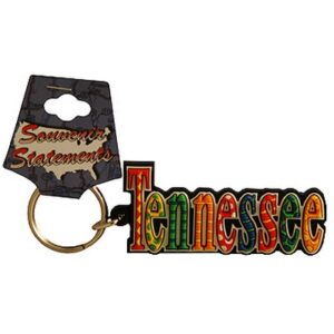 TENNESSEE KEYCHAIN PVC FESTIVE