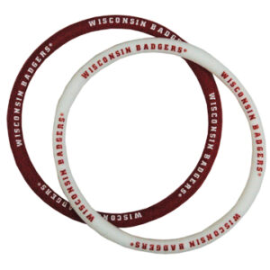 WISCONSIN BADGERS BRACELET SILICONE GEL