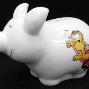 CALIFORNIA BANK PIGGY GARFIELD STATE OUTLINE