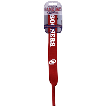 OKLAHOMA SOONERS EYEGLASS HOLDER NEOPRENE