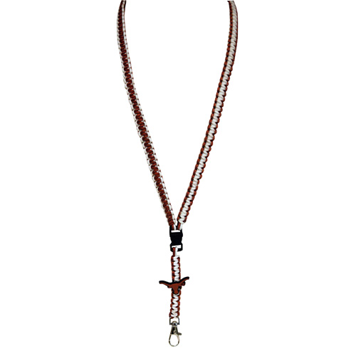 TEXAS LONGHORNS KEYCHAIN LANYARD WOVEN