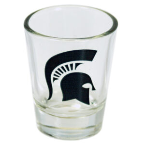 MICHIGAN STATE SPARTANS SHOTGLASS LOGO