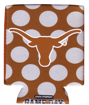 TEXAS LONGHORNS KOOLIE POCKET POLKA DOT