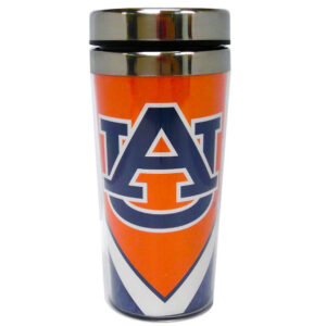 AUBURN TIGERS MUG TRAVEL CREST DESIGN
