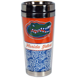 FLORIDA GATORS MUG TRAVEL SPIRAL