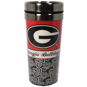 GEORGIA BULLDOGS MUG TRAVEL SPIRAL