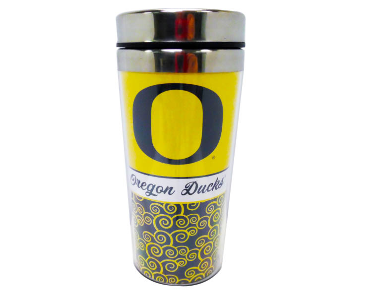 OREGON DUCKS MUG TRAVEL SPIRAL