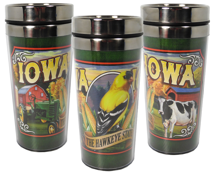 IOWA MUG TRAVEL MURAL