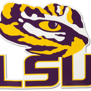 LSU TIGERS CAR MAGNET LARGE