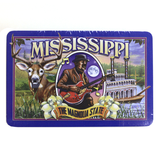 MISSISSIPPI PLAYING CARDS MURAL