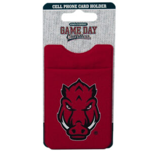 ARKANSAS RAZORBACKS CELL PHONE CARD HOLDER