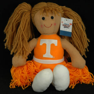 TENNESSEE VOLUNTEERS PLUSH DOLL CHEERLEADER 14 INCH