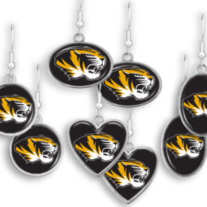 MISSOURI TIGERS EARRINGS CHARM ASSORTED