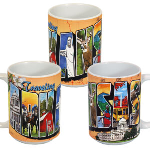 ARKANSAS MUG GRANDE POSTCARD