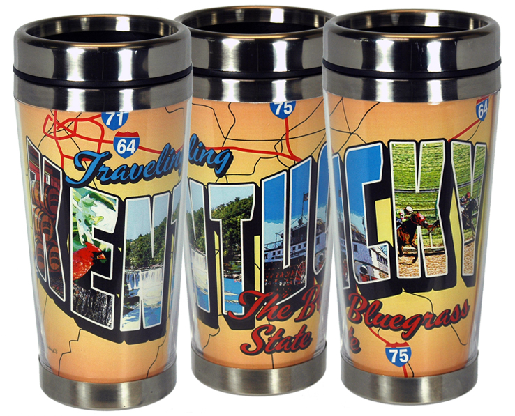 KENTUCKY MUG TRAVEL INSERT POSTCARD