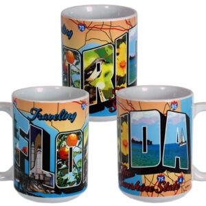 FLORIDA MUG GRANDE POSTCARD