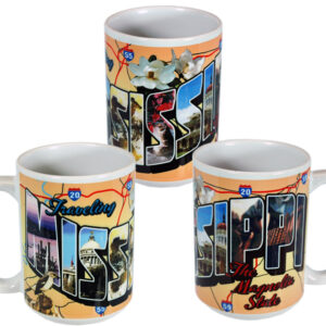 MISSISSIPPI MUG GRANDE POSTCARD