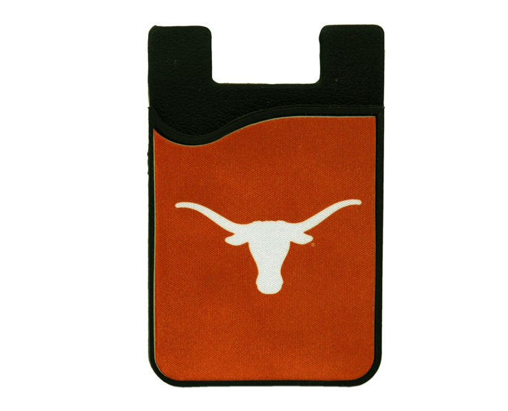 TEXAS LONGHORNS CELL PHONE CARD HOLDER
