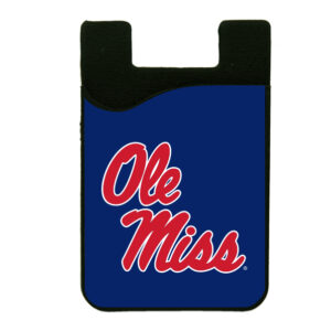 OLE MISS REBELS CELL PHONE CARD HOLDER