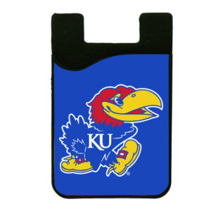 KANSAS JAYHAWKS CELL PHONE CARD HOLDER