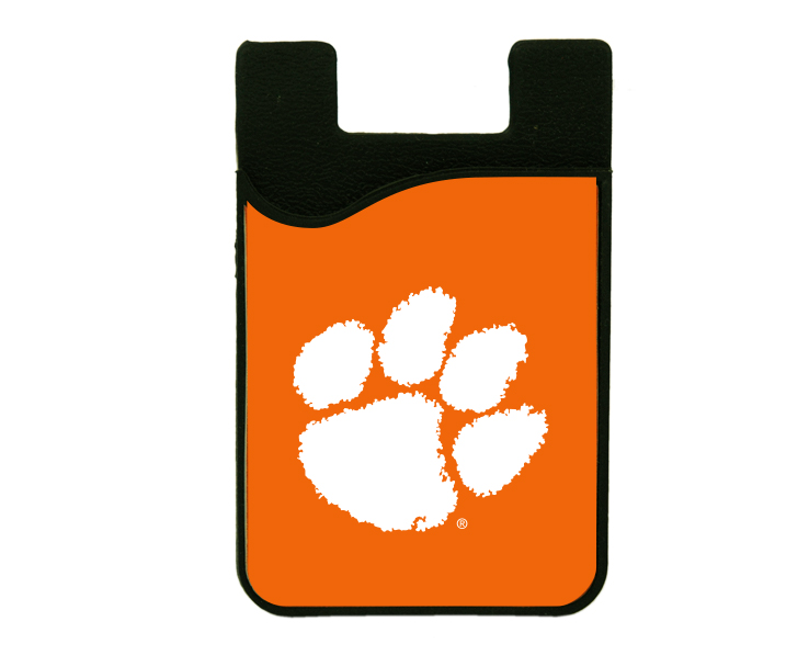 CLEMSON TIGERS CELL PHONE CARD HOLDER