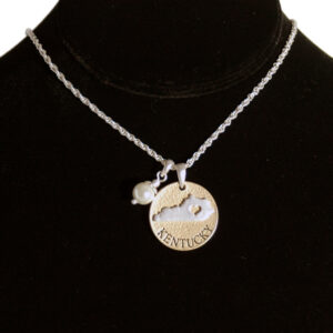 KENTUCKY JEWELRY NECKLACE TOGGLE PEARL DISC