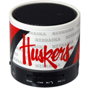 NEBRASKA CORNHUSKERS MINI BLUETOOTH SPEAKER