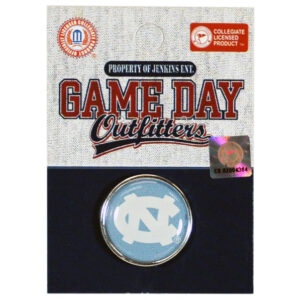 NORTH CAROLINA TAR HEELS JEWELRY LAPEL PIN DOMED LOGO