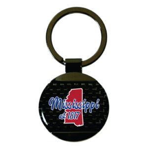 MISSISSIPPI KEYCHAIN CARBON FIBER RD