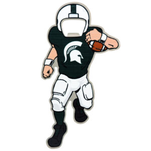 MICHIGAN STATE SPARTANS BOTTLE OPENER MAGNET MAGNET PLAYER