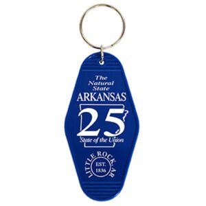 ARKANSAS KEYCHAIN MOTEL BLUE