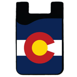 COLORADO CELL PHONE CARD HOLDER STATE FLAG