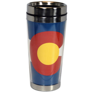 COLORADO MUG TRAVEL INSERT STATE FLAG