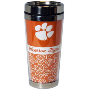 CLEMSON TIGERS MUG TRAVEL INSERT SPIRAL