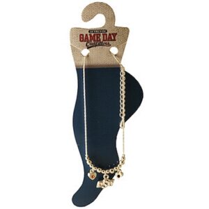 OKLAHOMA STATE COWBOYS JEWELRY SPIRIT ANKLET 3D OSU