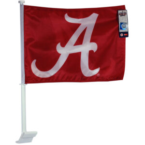 ALABAMA CRIMSON TIDE CAR FLAG LOGO A